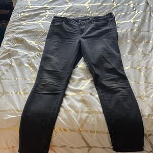 Women's Gray/Black Jeans